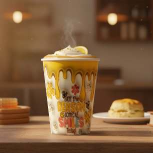 Bee Kind Mug – 3D Honey Bee Cup