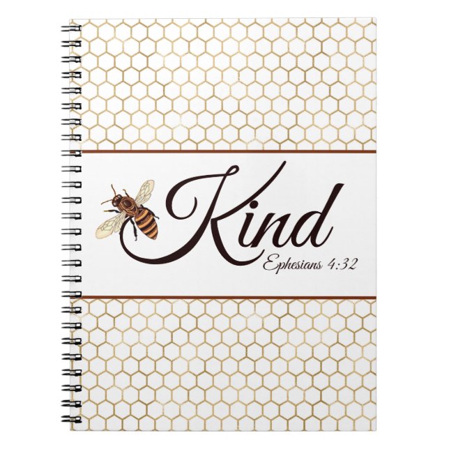 Bee kind   notebook (Front)