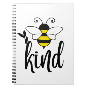 Bee kind notebook