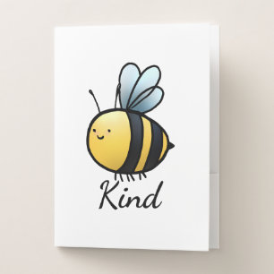 "Bee" Kind Pocket Folder