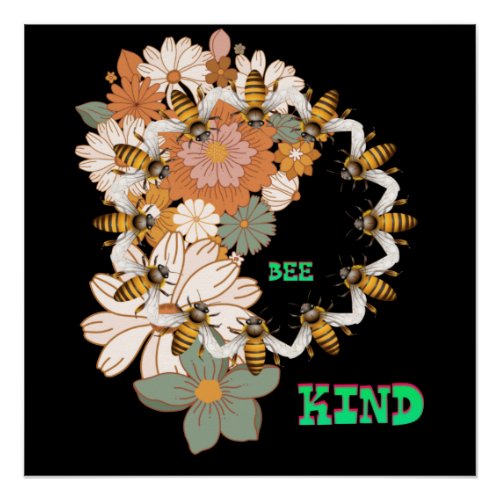 Bee Kind  Poster