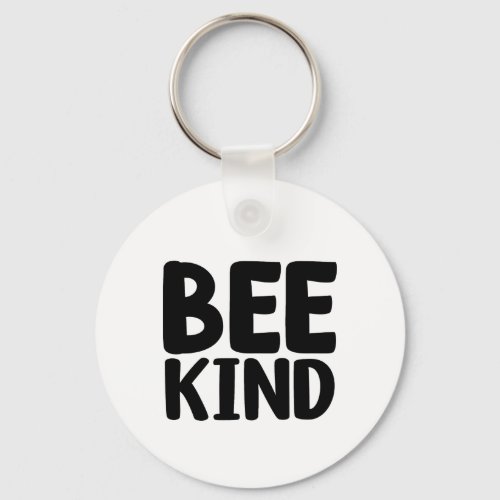 Bee Kind Simple Keychain