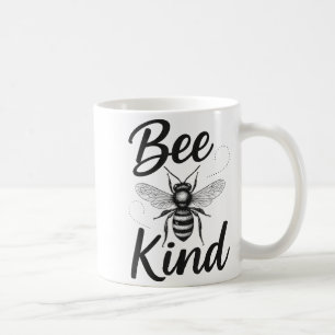 Bee Kind Sitive Quote Cute Funny Design For Kids Coffee Mug