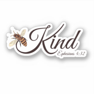 Bee kind sticker