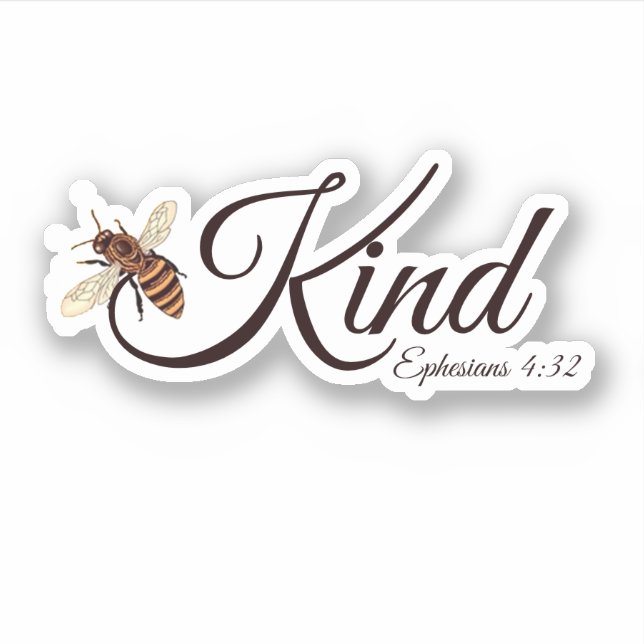 Bee kind sticker (Front)
