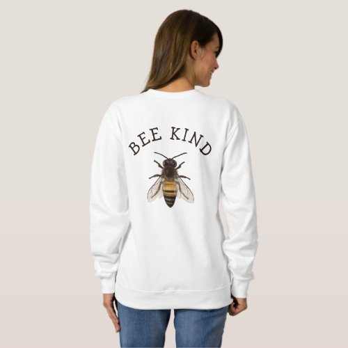 bee kind sweatshirt