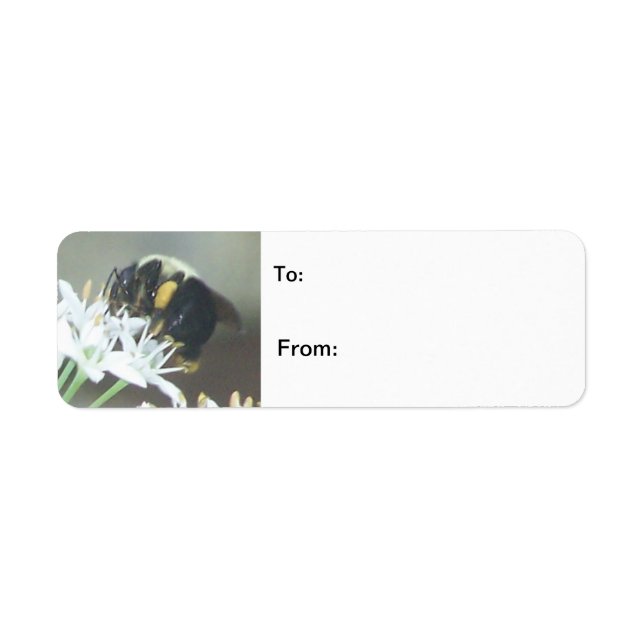 Bee Label (Front)
