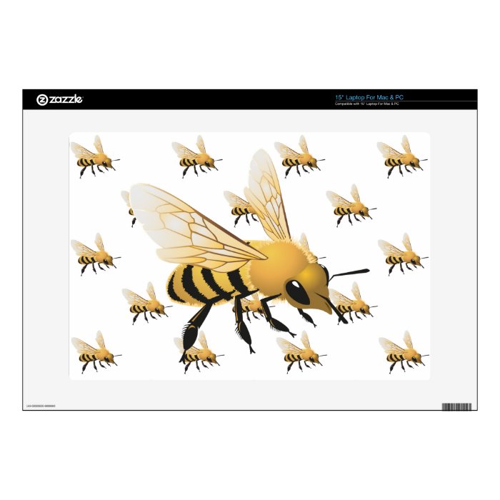 Bee Laptop Decal