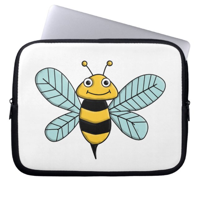 Bee Laptop Sleeve (Front)