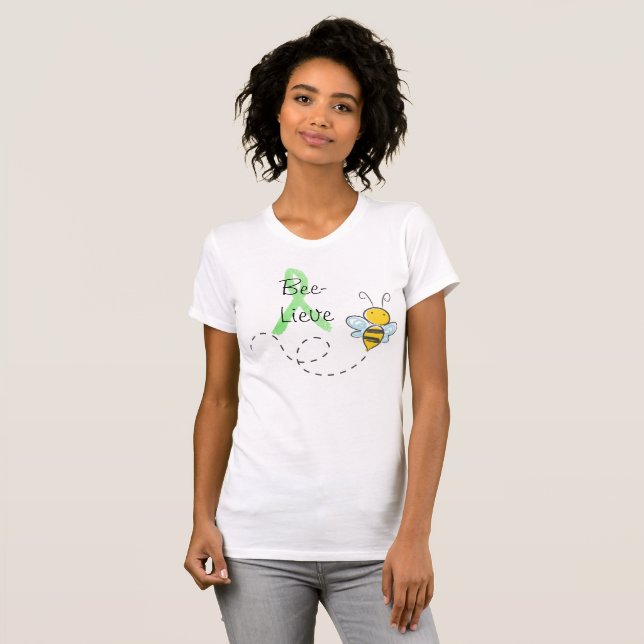 Bee-Lieve Honey Bee Cute  Lyme Shirt (Front Full)