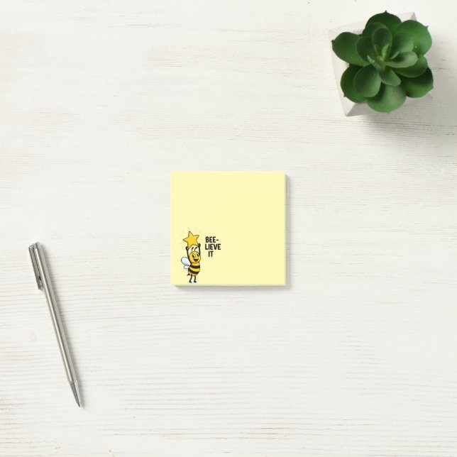 "BEE-lieve It!" Magical Kawaii Bee Notes (Office)