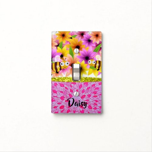 Bee Light Switch Cover