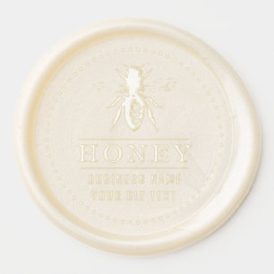 Bee logo Wax Seal Sticker