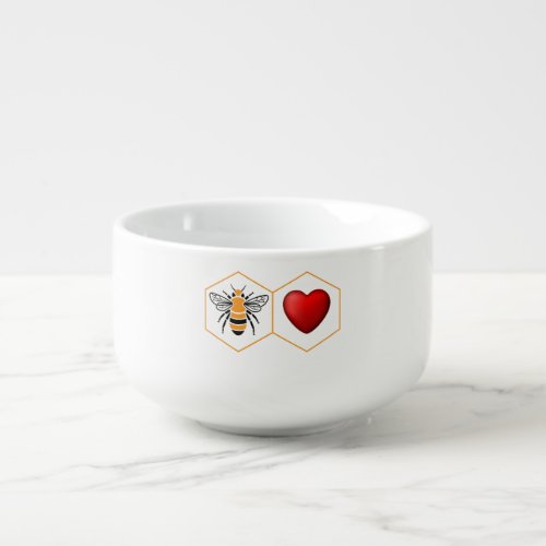 BEE LOVE 24 ounce coffee mug