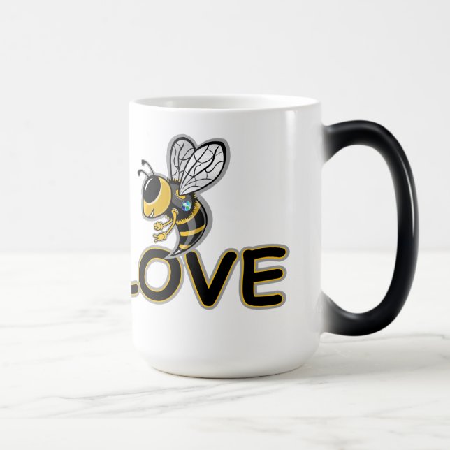 BEE LOVE  COLOR MORPH MUG  (Right)