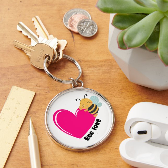 Bee love keychain (Desk)