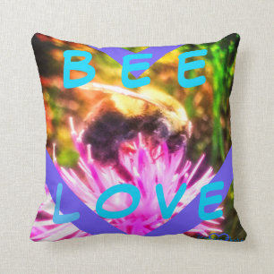 BEE LOVE SQUARE PILLOW