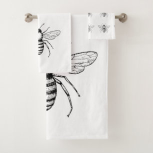 Bee Lover Bath Towel Set