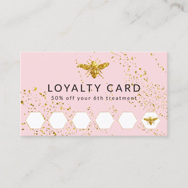 bee loyalty card (Front)