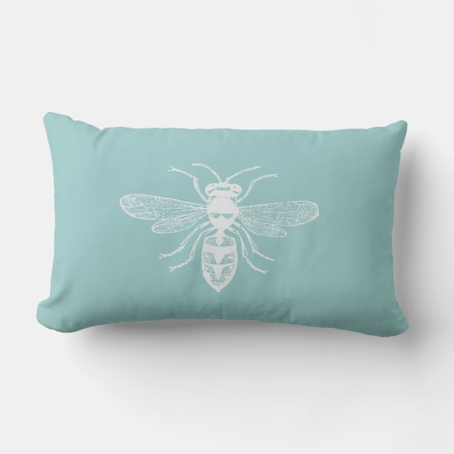 Bee Lumbar Pillow (Front)