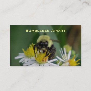 Bee Me Apiary Business Card by ArtByApril at Zazzle