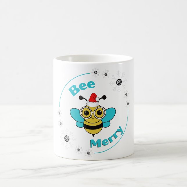 Bee Merry Coffee Mug (Center)