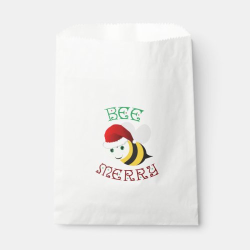 Bee Merry Favor Bag