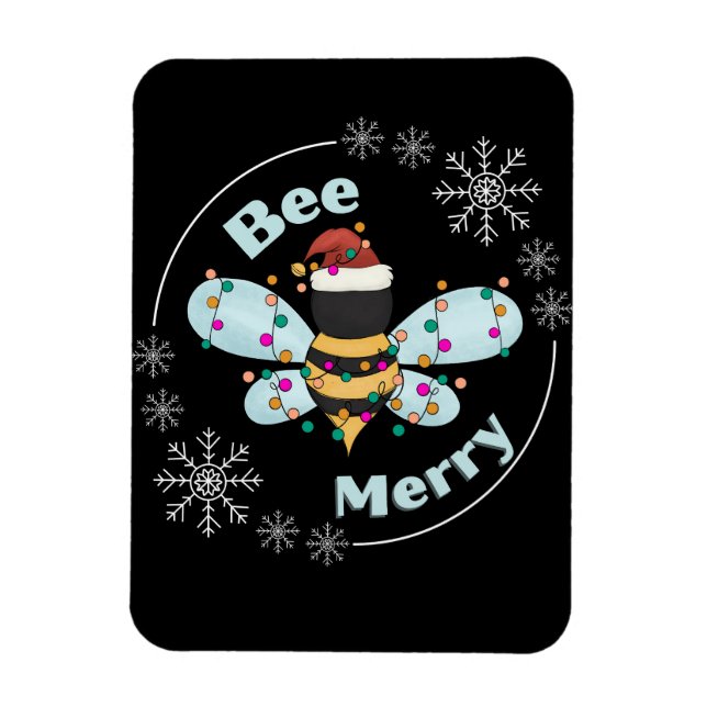 Bee Merry Magnet (Vertical)