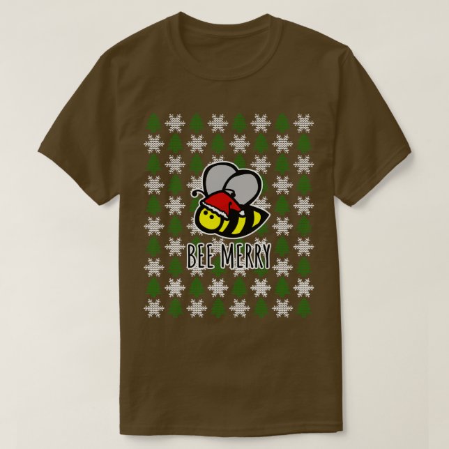 Bee Merry T-Shirt (Design Front)