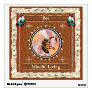 Bee Mindful Living Energy Wall Decal