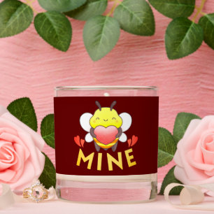 BEE MINE - BE MINE FUNNY VALENTINE DAY SCENTED CANDLE