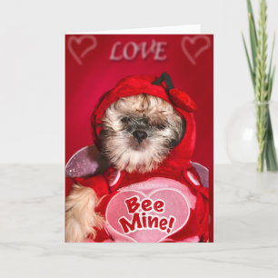 bee mine holiday card