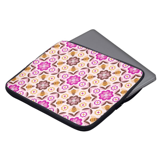 Bee Mine Laptop Sleeve (Front Top)