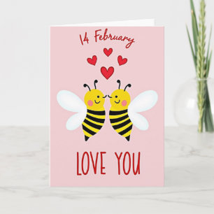 Bee Mine Love You Card
