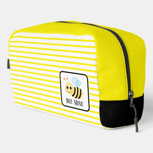 Bee Mine Striped Travel Bag