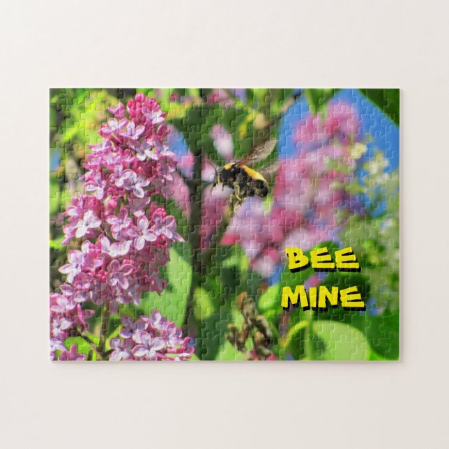 Bee Mine-Valenpuzzle Jigsaw Puzzle (Horizontal)