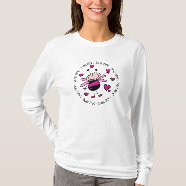 Bee Mine Valentine T-Shirt (Front)