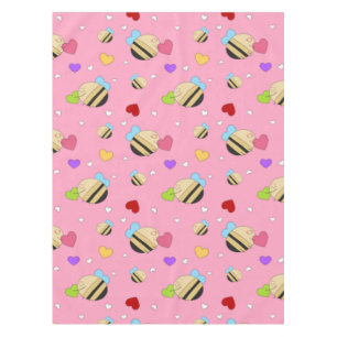 Bee Mine Valentine Tablecloth