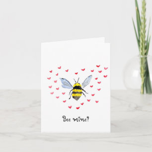 Bee Mine? Valentine's Day Card