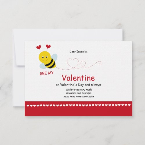 Bee Mine Valentines Day Card