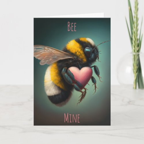 Bee Mine Valentines Day Card