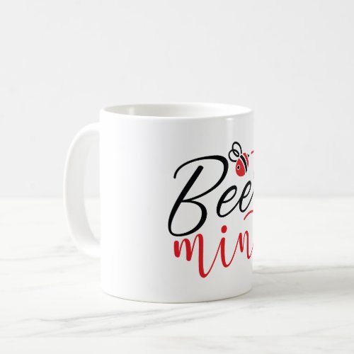 Bee Mine Valentines Day love heart romantic Coffee Mug