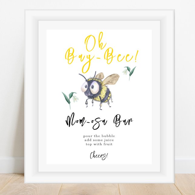 Bee - mom-osa bar poster (Creator Uploaded)