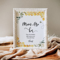 Bee Mom-osa bar sign