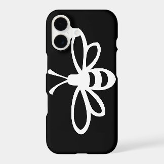 Bee (Monochrome) iPhone 17 Case