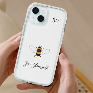 Bee Monogram iPhone 15 Case