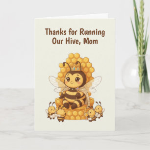 Bee Mother's Day Card