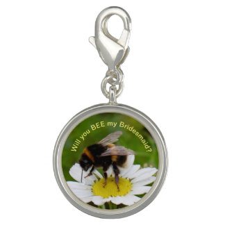 Bee My Bridesmaid Charm