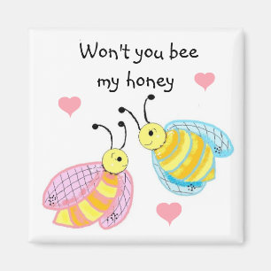 Bee My Honey Magnet