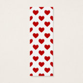 Bee My Valentine Bookmark (Back)